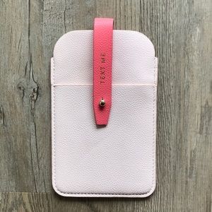INDIGO pink phone pouch